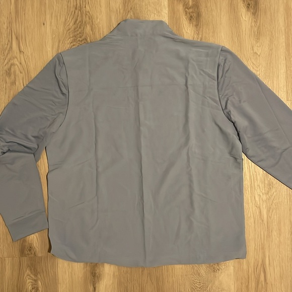 NWOT Houndstooth Print Adjustable 1/4 Zip - Picture 4 of 5